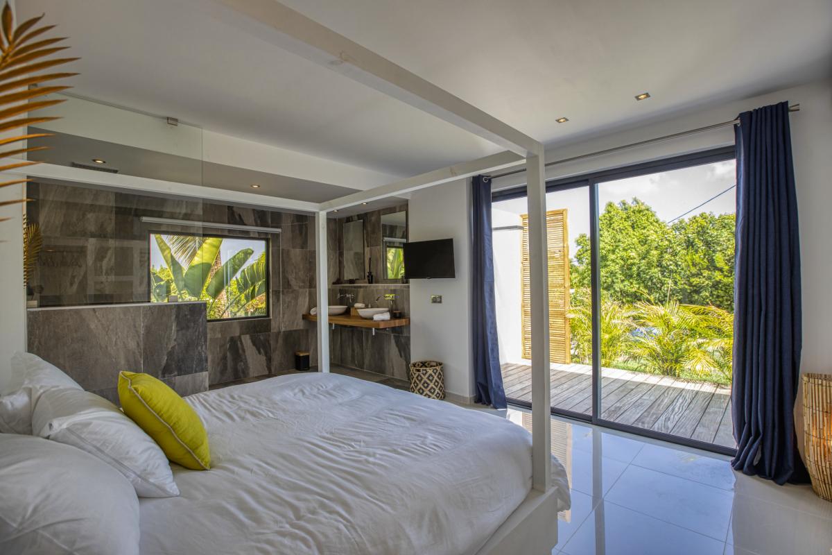 Location villa Saint Martin Terres Basses - Villa 2 chambres 4 personnes - piscine - jardin tropical - 2700m de la plage de Baie Rouge (30)